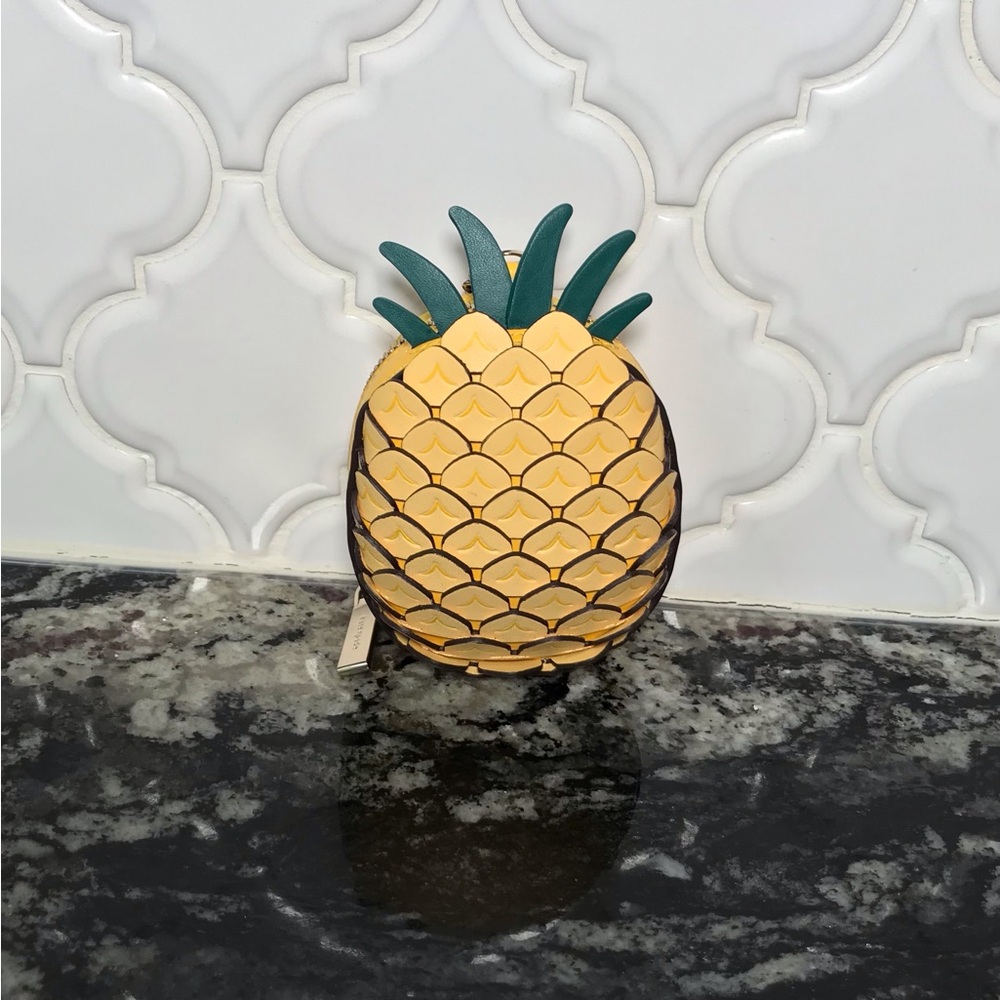 Kate Spade Pineapple Colada Coin Purse NEW
